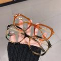 Fashion Tortoiseshell Myopia Glasses Frame Anti-Radiation Blue Light Glasses Tr90 Spectacle Optical Eyeglasses