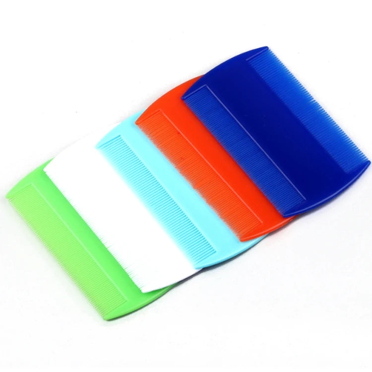 Portable Plastic PP Pet Flea Comb Tick and Lice Catcher for Dogs and Cats