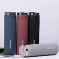 450ml Customized Stainless Steel Water Bottle Tea Mug Tumbler With Storage in Lid Straight Cup Vacuum Flask Office Cup