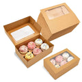 Multifunctional   Mailing  Cardboard Cake Packing Boxes Wholesale Window