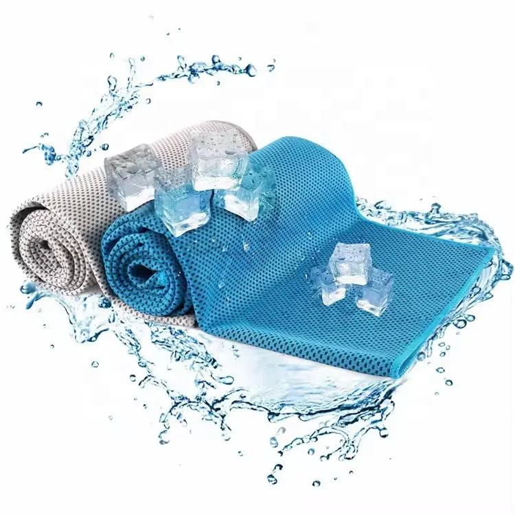 Wholesale Customized Top Rated Instant Sports PVA Wet Snap Stay Cooling Ice Towel Cool Silk Towel As Seen on TV