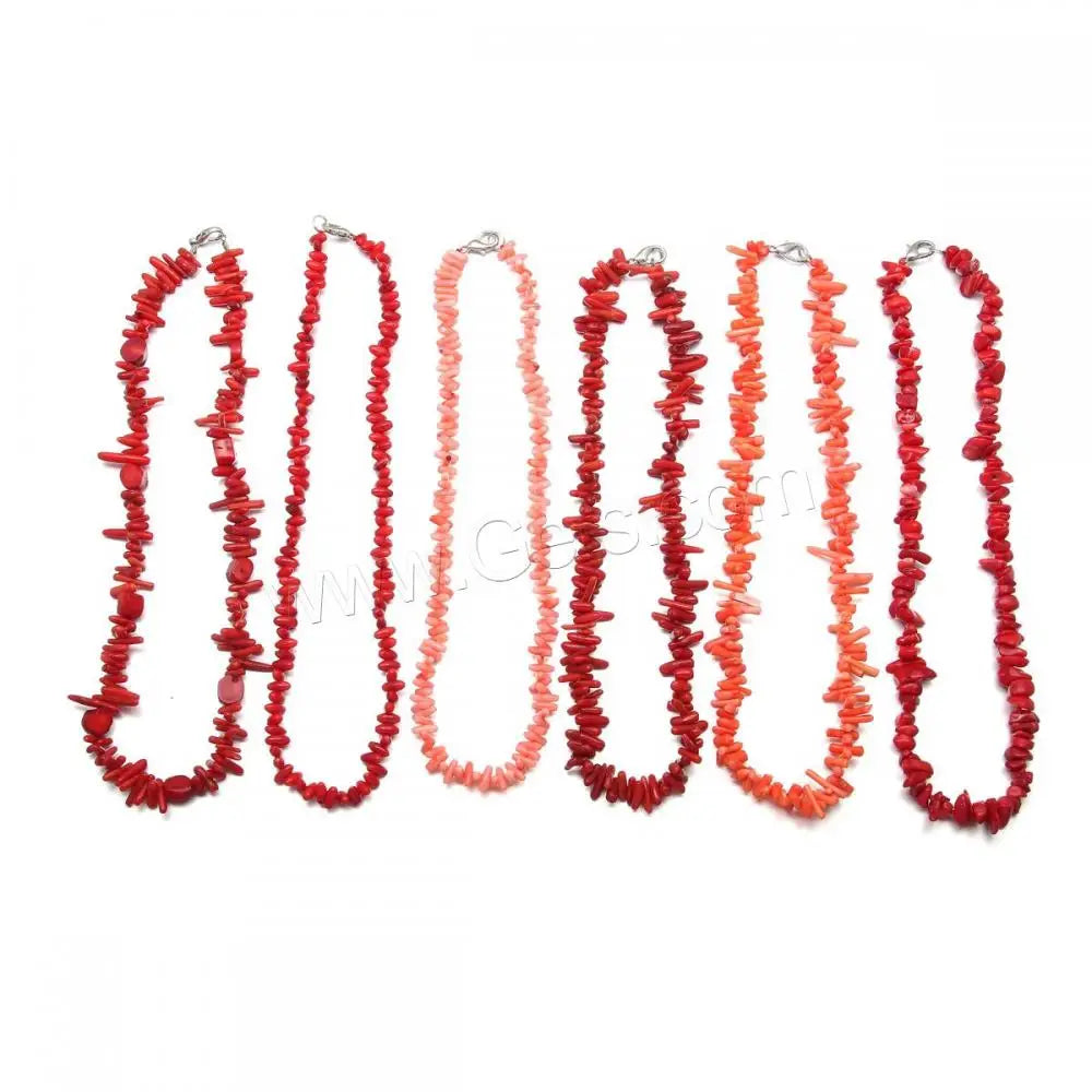 Wholesale Synthetic Coral Necklace Fashion Jewelry 450mm 1440844