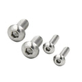 Bolts Manufacturers Customized M2 M3 M4 M5 M6 M8 M10 Large Flat Head Umbrella Head Mushroom Hexagon Socket Head Allen Screw