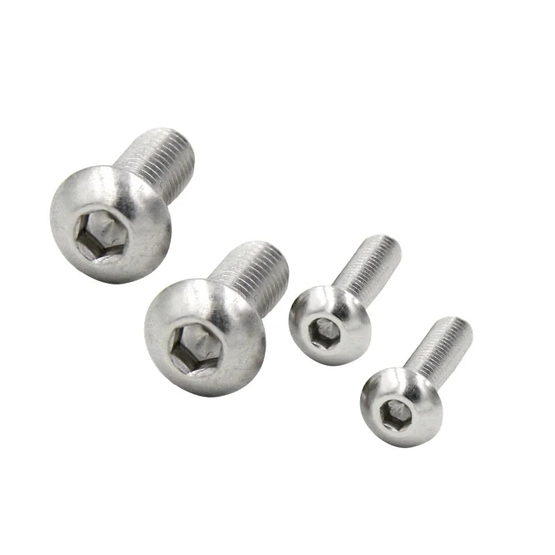 Bolts Manufacturers Customized M2 M3 M4 M5 M6 M8 M10 Large Flat Head Umbrella Head Mushroom Hexagon Socket Head Allen Screw