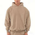 Luxury Knitted Cropped Men's Hoodie Sweatshirts 100% Pure Cotton with Custom Logo Hooded Collar Cartoon Pattern Printed 'J' Logo