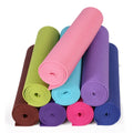 Factory Wholesale Customization PVC Yoga Mat With Carry Strap for Yoga Pilates Fitness and Floor Workout at Home and Gym