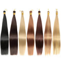 Long Straight Synthetic Bulk Hair Extensions Bundles 22inch High Temperature Cheap Blonde Hair Bundles