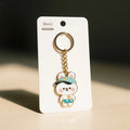 Hot Sale Keychain Premium Metal Custom Iron Keyring Zinc Alloy Custom Made Enamel Round Shapesd Metal Soft Hard Keychain