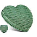D159 Wedding Centerpiece Party Decoration Diy Flower Arrangement Wet Floral Foam Heart Shaped Flower Foam With Suction Cup Tray
