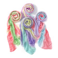 Popular Ombre Shawl Muslim Hijab Female Headscarf Malay Indonesian Head Wrap Scarf Malaysian Premium Chiffon Hand-drawn Gradient