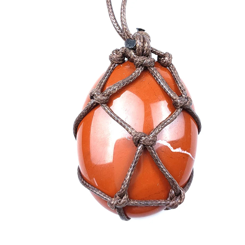 Hongzhuo Wholesale Crystal Wholesale Crystal Beautiful Red jasper Irregular Shape Tree of Life Pendant Necklace for Wedding Jewelry