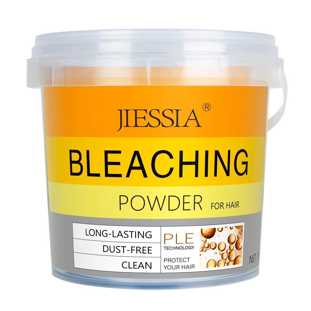 JIESSIA Professional Salon Long Lasting Low Ammonia Hair Color Natural Dust Free 1000G Blue Permanent Hair Dye Bleaching Powder