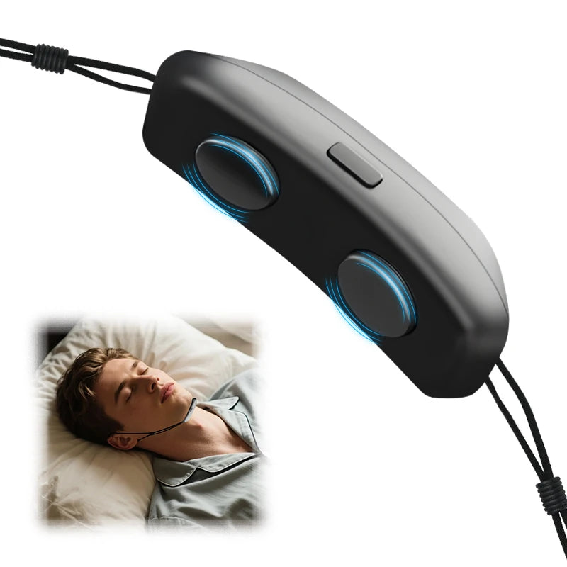 New Snoring Solution USB Rechargeable Electric Anti Snoring Devices for Men and Women at Night for a Better Sleep