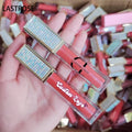 Bling Diamond Shiny Glitter Waterproof Liquid Lipstick Lip Gloss Matte High Pigment Nude Brown Red Vegan Private Label Lipgloss