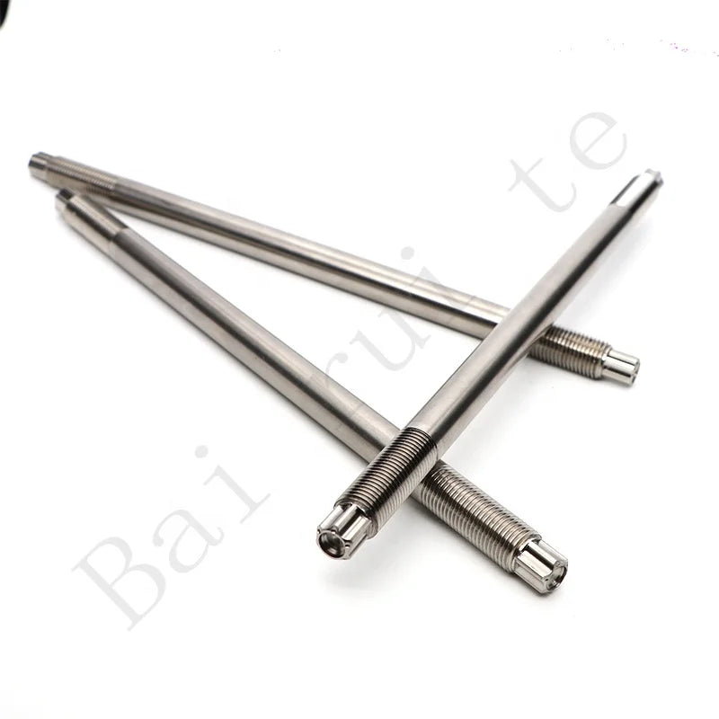 M10X280mmX1.25P Titanium Alloy Front Wheel Axle Spindle with Factory Price