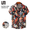 Clearance Sales Men Hawaiian Shirt - Short Sleeve Printed Shirt (Beach/Summer/Vacation)
