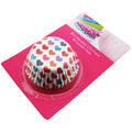 Food Grade Paper Eco-Friendly Disposable Soy Ink Printed Cupcake Liners Muffin Baking Mold Packing for Wholesale 60pcs Per Pack