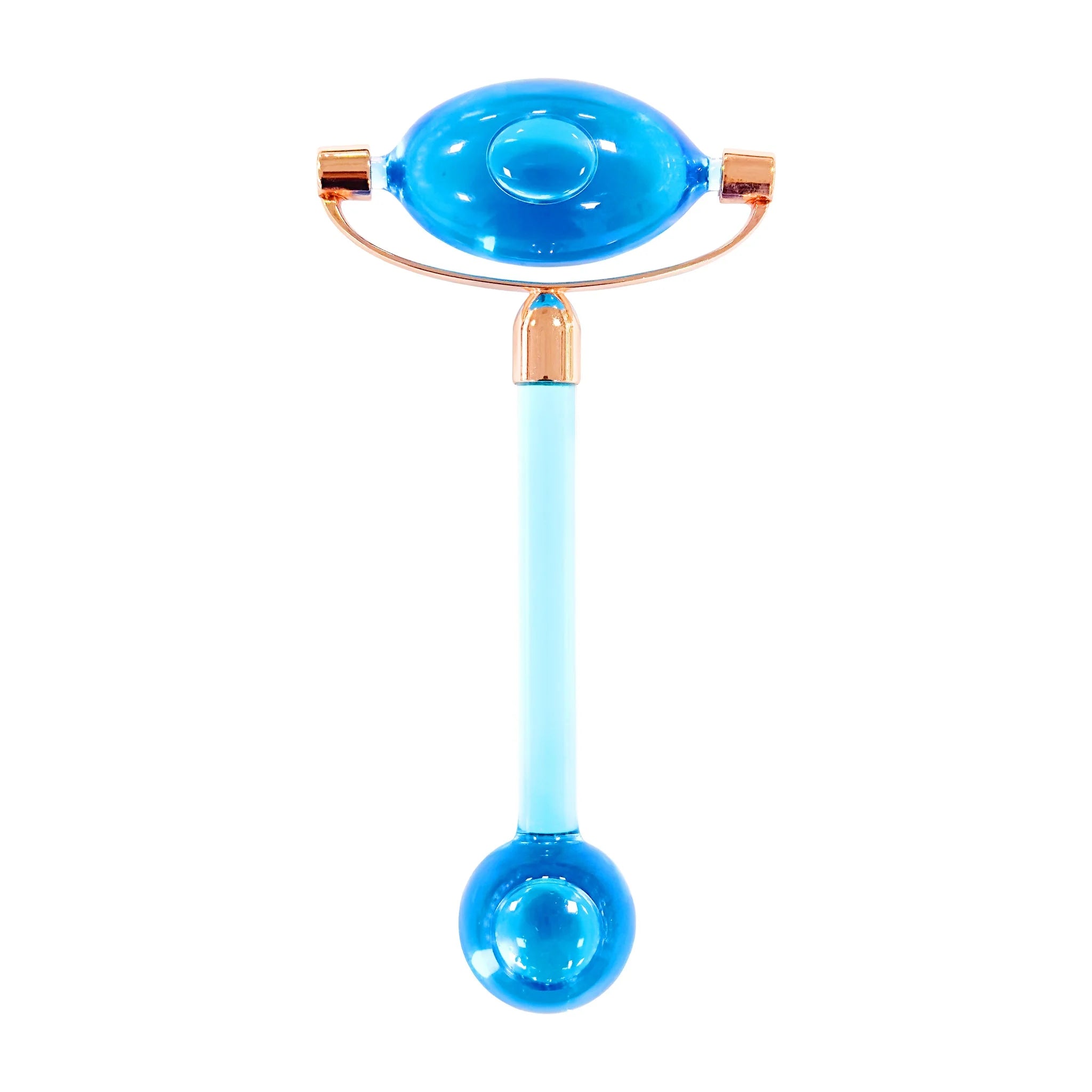 Handheld Ice Roller Glass Face Massager Targeting Skin Eyes Lips Hands Head-Freeze Roller Body Tool