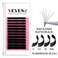 VEYES Premium Soft Individual Volume Lash Trays c d Cashmere Eyelash Extension Supplier 002 Cashmere Supplies Wholesale