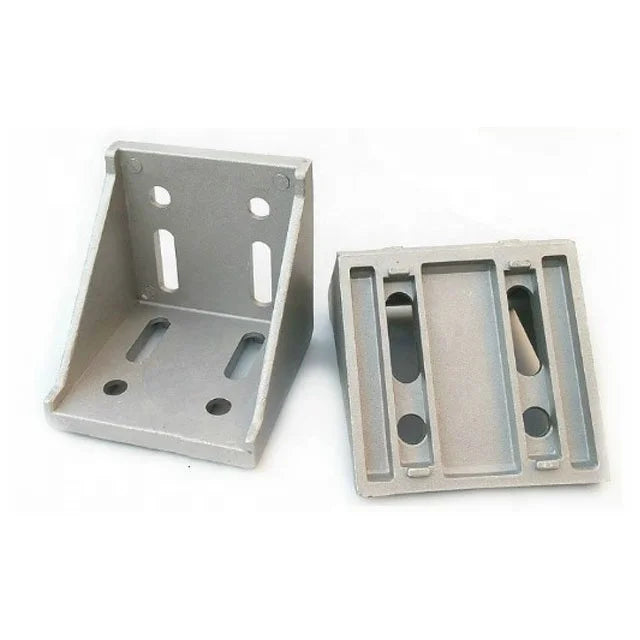 6060 Series Inner Connector Corner Angle Bracket 90 Degree Aluminum Alloy for Aluminum Extrusion Profile Frames Triangle