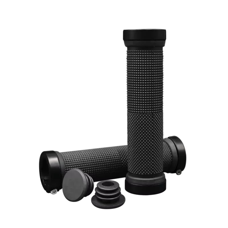 RIDERACE Mountain Bicycle Grips MTB Bike Comfortable Anti-Slip Rubber Handle Bar Durable Cycling Handlebar Outdoor Accessories