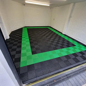 New Garage Floor Tiles Garage Interlocking Floor Environmental Removable Economical Beautiful Car Wash Floor Tile