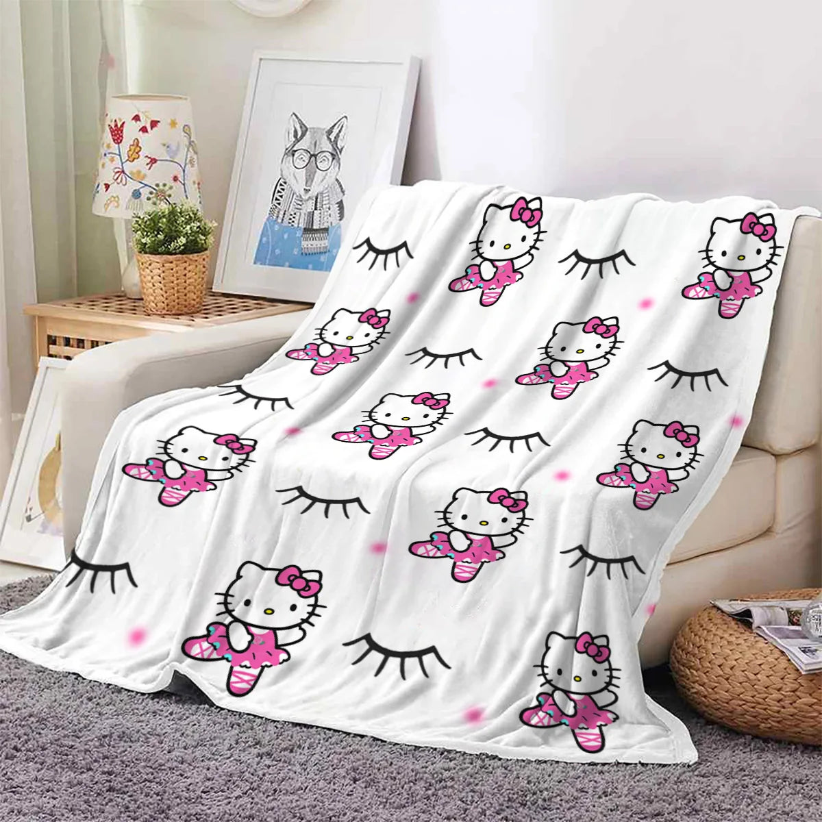 High Density Eyelash Extensions Beauty Salon Tool  Soft Smooth Flano Flannel Lash Blanket