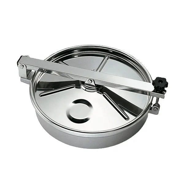 Stainless Steel Man Way DN400 Man Hole Cover for tank Round Man Hole Cover