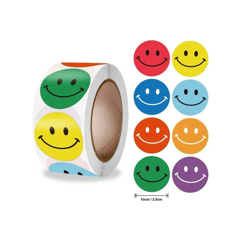 KYW Custom Kawaii Cartoon Decorative Reward Motivation Roll Label Stickers for Kids