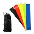 Haiyang Libenli Body Building Supply 5-40Lbs 5 Levels Fitness Exercise Stretching Mini Loop Resistance Band Set Rubber Latex
