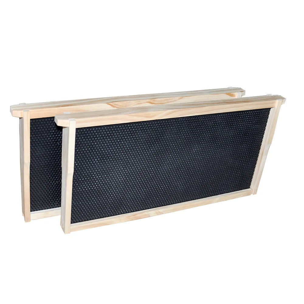 Wholesale Langstroth Bee Hive Frame New Condition Wood Material with Plastic Foundation for Bee Farm Application