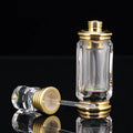 Small Bridge New Design Premium Luxury Vintage Women 3ml Circle Round Shape Empty Glass Perfume Bottle for Home Decoration