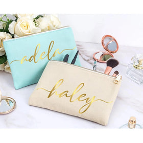 Fashion Style Custom Private Label Mini Soft Girl Mini Beauty Travel Make up Zipper Bag for Cosmetic