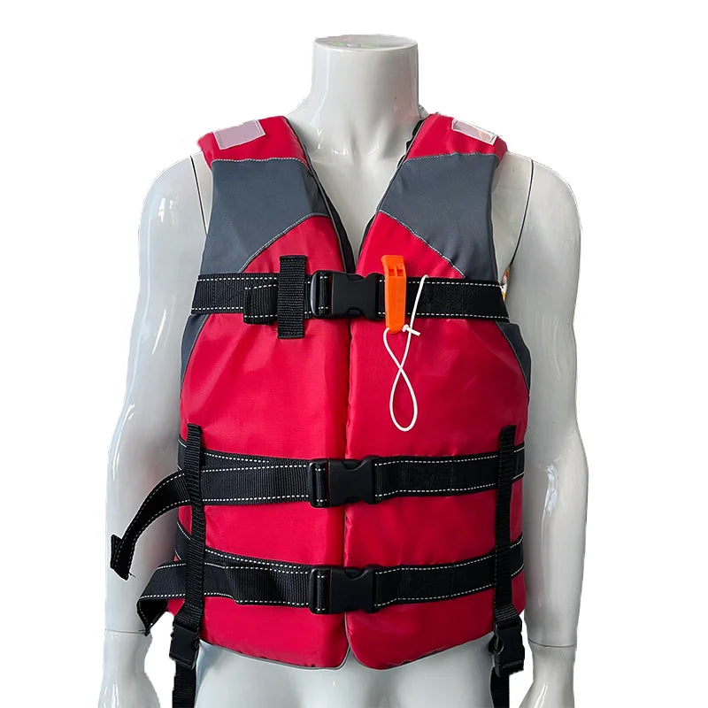 NiuFuRui Hot Sale CE Certified Reflective Life Saving Adult Marine Life Jacket for Swimming Customizable Size & Color