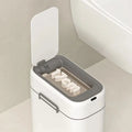 9L Office Automatic Plastic Sensor Waste Bins Smart Fancy Bathroom Trash Can with Lid