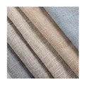 100% Stylish 3.0M Polyester Cation Melange Slub Decoration Fabric Dyed Woven Technique for Plain Upholstery Curtains Home