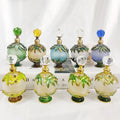 25ml Patented Bamboo Metal Perfume Bottle Glass Essential Oil Refillable Attar Bottle Factory Outlet#81149