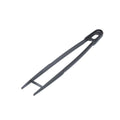 Tomatto Italian-Made Eco-Friendly Dishwasher-Safe Black PA6 Plastic Multi-Use Chef Tong Ergonomic Kitchen Utensil Salad Meat