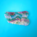 Huiying Chinese Supplier Natural Fluorite Scraper Chinese Gua Sha Tool for Face Neck Back Massage