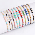 New European and American Fashion Woven Bracelet Color Rice Beads Bracelet Set