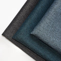 100% Polyester Herringbone Slanted Linen Look Flame Retardant Blackout Fabric with Woven Technique for Hotel & Office Curtains