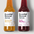 Waterproof Custom Fruit Juice Drink Sticker Beverage Labels Logo Sticker Labels for Bottles