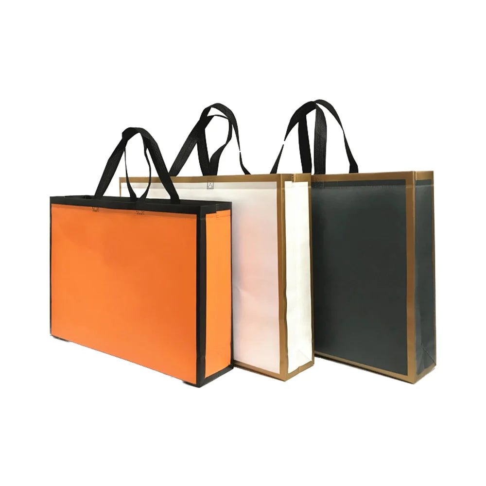 Custom Reusable PP Non Woven Fabric Supermarket Shopping Bags Tote Non Woven Bag Colorful Printing logo Packing Bags