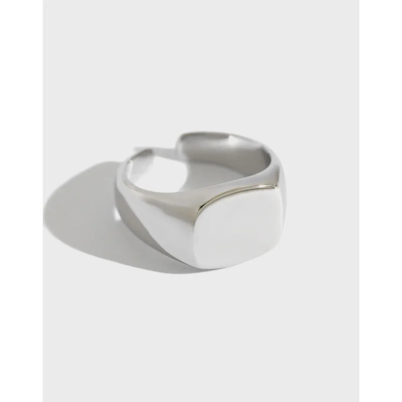 High Quality Classic Design Fine Jewelry S925 Sterling Silver Solid Ring for Women JA187