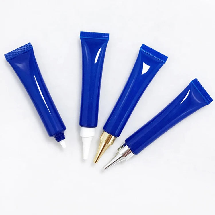 Bright blue translucent Empty Squeeze tube Eye cream Cosmetic  Cream 20g  plastic Packaging Makeup Body Lotion tubes 20ml
