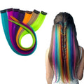 Support Custom Factory Supplier Wholesale Straight Clip in Extensions Synthetic Clip Hairpiece
