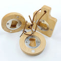 5 NEW Round Wood Bottle Opener Key Chain Custom Engrave Beer Bottle Opener Keychain Key Ring Print Design Logo Bottle Opener