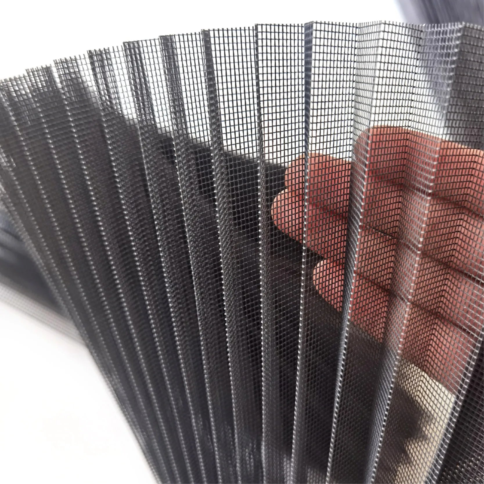 Modern Design Folding Fiberglass Mosquito Net Pleated Plisse Mesh Window Screen for Home & Door Polyester Insect Screen