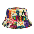Xuancui Manufacture Wholesale Fashion Women Men Fisherman Hat Hawaiian Tropical Floral Print Bucket Hats