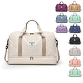 Large Capacity Nylon Foldable Gym Backpack Duffel Bag Portable Overnight Travel Sling Tote Bag